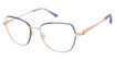 Ann Taylor Eyeglasses ATP715 M. FUTURE DUSK/ ROSE GOLD/C02
