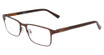 Marchon NYC Eyeglasses M-2023 MATTE BROWN/202