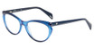 Police Eyeglasses VPLA02 Blue 0D79