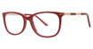 St. Moritz Eyewear Eyeglasses ZOE Red