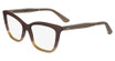 Calvin Klein Eyeglasses CK23545 DARK BROWN/BROWN/CARAMEL/206