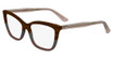Calvin Klein Eyeglasses CK23545 STRIPED BROWN/GREY/ROSE/225