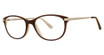 Sophia Loren Eyeglasses Sophia Loren 1558 Brown/Cream/183