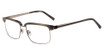 Jones New York Eyeglasses VJOM374 Grey Horn