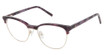 Ann Taylor Eyeglasses ATP818 PLUM MARBLE/C02