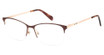 Fossil Eyeglasses FOS 7142 MT BURG/07BL