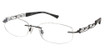 Line Art Eyeglasses XL 2012 Black/BK