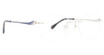 Totally Rimless Soleil(318) Azure-Silver/AZSV
