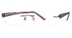 Invincilites By Zyloware® Eyeglasses Invincilites Zeta C Brown/183