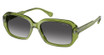 Ralph Eyeglasses RA5325U SHINY TRANPSRENT GREEN/62228G