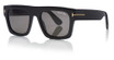 Tom Ford Eyeglasses FT0711 shiny black / smoke/01A