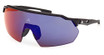 Adidas Sport Eyeglasses SP0093 matte black / gradient or mirror violet/02Z