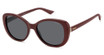 Polaroid Eyeglasses PLD 4154/S/X BURGUNDY_/0LHF
