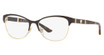 Versace Eyeglasses VE1233Q BROWN/PALE GOLD/1344