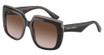 DOLCE & GABBANA Eyeglasses DG4414F HAVANA ON TRANSPARENT BR/502/13