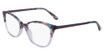 Draper James Eyeglasses DJ5008 PLUM GRADIENT/505