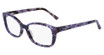 Bebe Eyeglasses BB5164 JET FLORAL/001