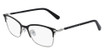 CK Jeans Eyeglasses CKJ19312 SATIN BLACK/001