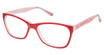 New Globe Eyeglasses L4091 Burgundy/BURGUNDY