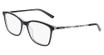 Bebe Eyeglasses BB5187 JET CRYSTAL/001