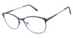 New Globe Eyeglasses L5176-P Navy/NAVY
