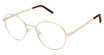 New Globe Eyeglasses M594 GOLD/GOLD