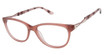 Jimmy Crystal New York Eyeglasses Vlychos ROSE/ROSE