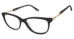 Jimmy Crystal New York Eyeglasses Vlychos BLACK/BLACK