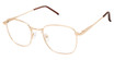 New Globe Eyeglasses L5180 Gold/GOLD
