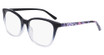 Bebe Eyeglasses BB5206 JET GRADIENT/001