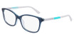 Cole Haan Eyeglasses CH5052 TEAL CRYSTAL/316
