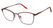New Globe Eyeglasses L5182 Wine/WINE