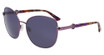 Anne Klein Eyeglasses AK7088 PLUM/501