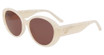 Anne Klein Eyeglasses AK7090 IVORY PEARL/101