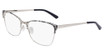 Bebe Eyeglasses BB5221 NAVY LACE/410