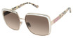 Jimmy Crystal New York Eyeglasses JCS444 Rose/ROSE