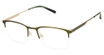 Cruz Eyeglasses I-595 Olive/OLIVE