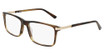 Genesis Eyeglasses G4064 BROWN HORN/210