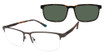 XXL Eyewear Eyeglasses Hull Brown/BROWN