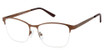 New Globe Eyeglasses L5188 Brown/BROWN