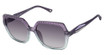 Jimmy Crystal New York Eyeglasses JCS530 Heather/HEATHER