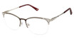 Jimmy Crystal New York Eyeglasses Seychelle Plum/PLUM