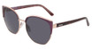 Bebe Eyeglasses BB7273 PLUM ROSE/500