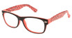 New Globe Eyeglasses L4069-P Pink Animal/PINK ANIMAL