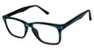 New Globe Eyeglasses L4072-P Teal Grain/TEAL GRAIN