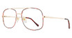 Eye Q Eyewear Eyeglasses Russell Amber-Dark Brown