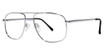 Modern Metals Eyeglasses Commando silver