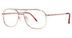 Modern Metals Eyeglasses Crusader gold