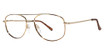Modern Metals Eyeglasses Joel demi amber