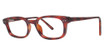 Modern Plastics II Eyeglasses Falcon demi amber